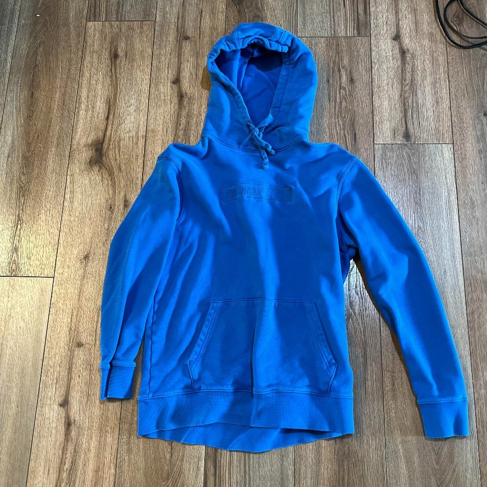 American Eagle Blue Hoodie Small
